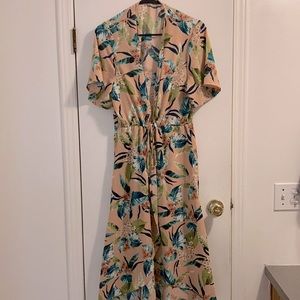 Tropical swimsuit coverups